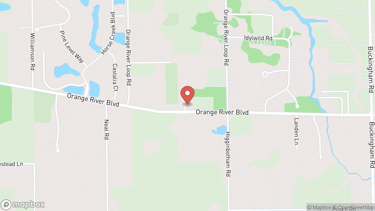 Map showing where The Flavor Lab: Farm to Table meets